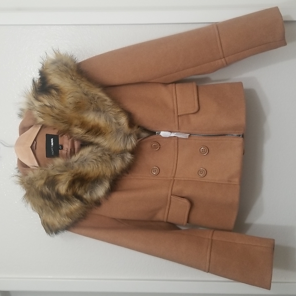NWT Fashion Nova Women's Jacket/Coat size Large - Picture 6 of 9